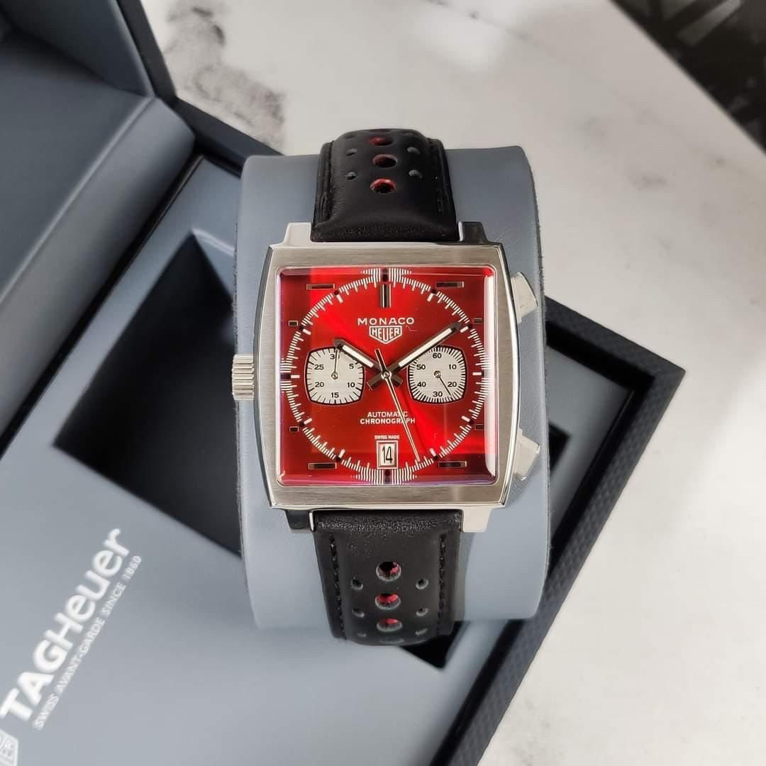Tag Heuer Monaco Red Chronograph