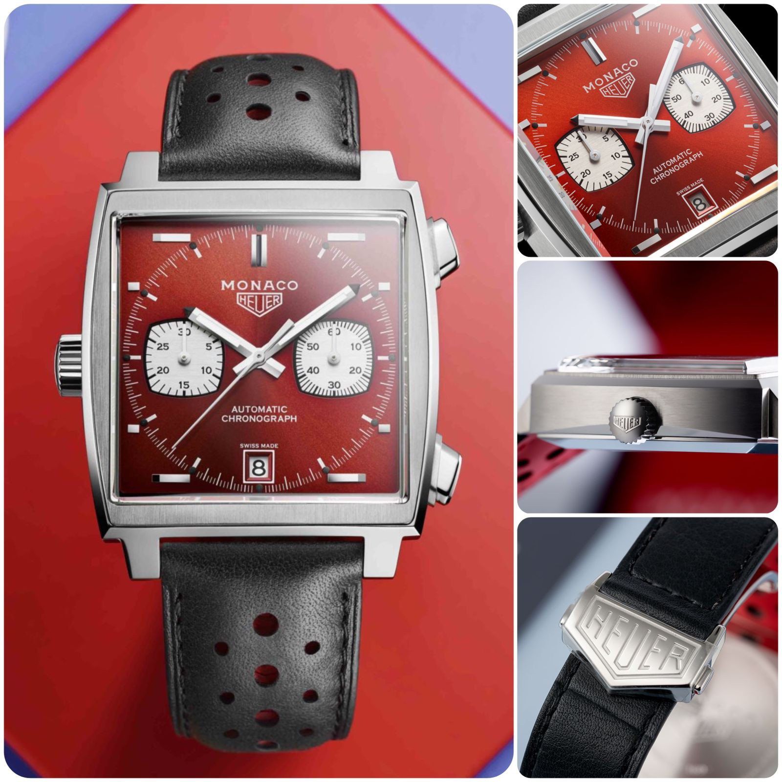 Tag Heuer Monaco Red Chronograph