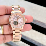 Fossil Architect Automatic Pink Rose Gold