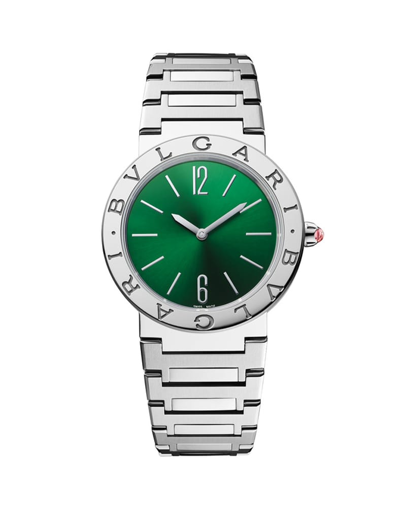 Bvlgari Green Dial Silver Edition