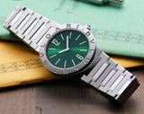 Bvlgari Green Dial Silver Edition