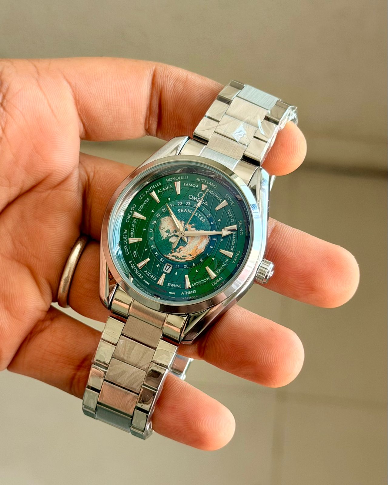 Omega Seamaster Aqua Terra Green Dial