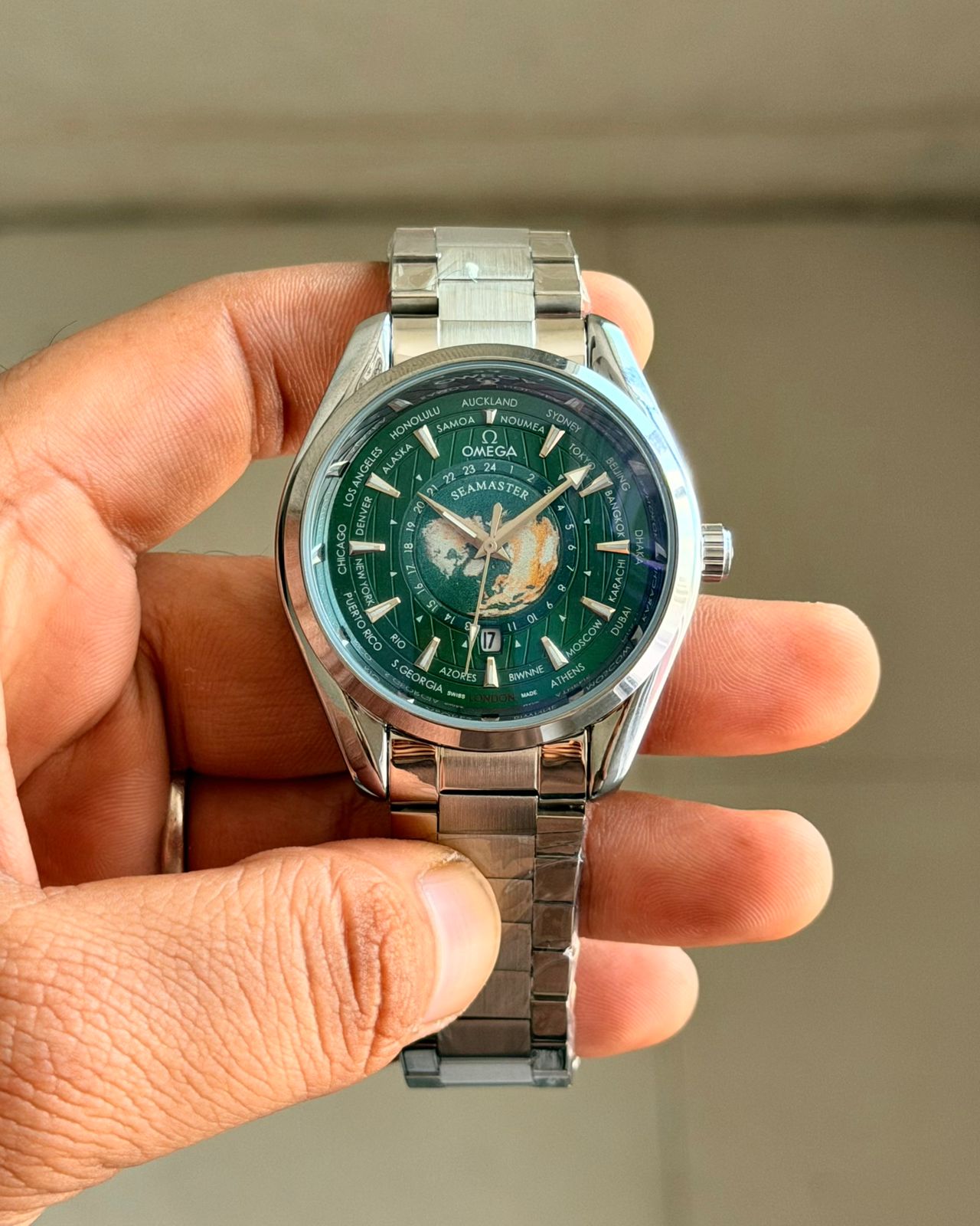 Omega Seamaster Aqua Terra Green Dial