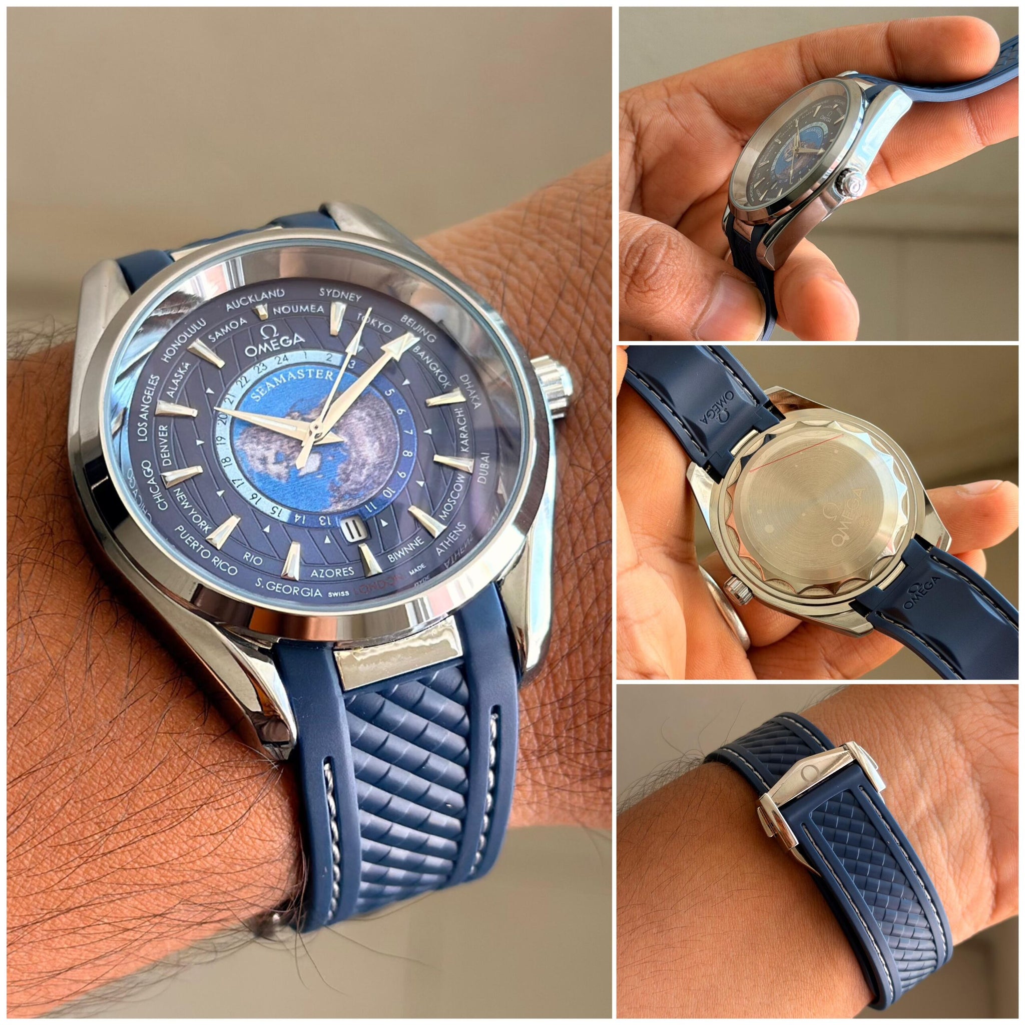 Omega Seamaster Aqua Terra Blue Edition