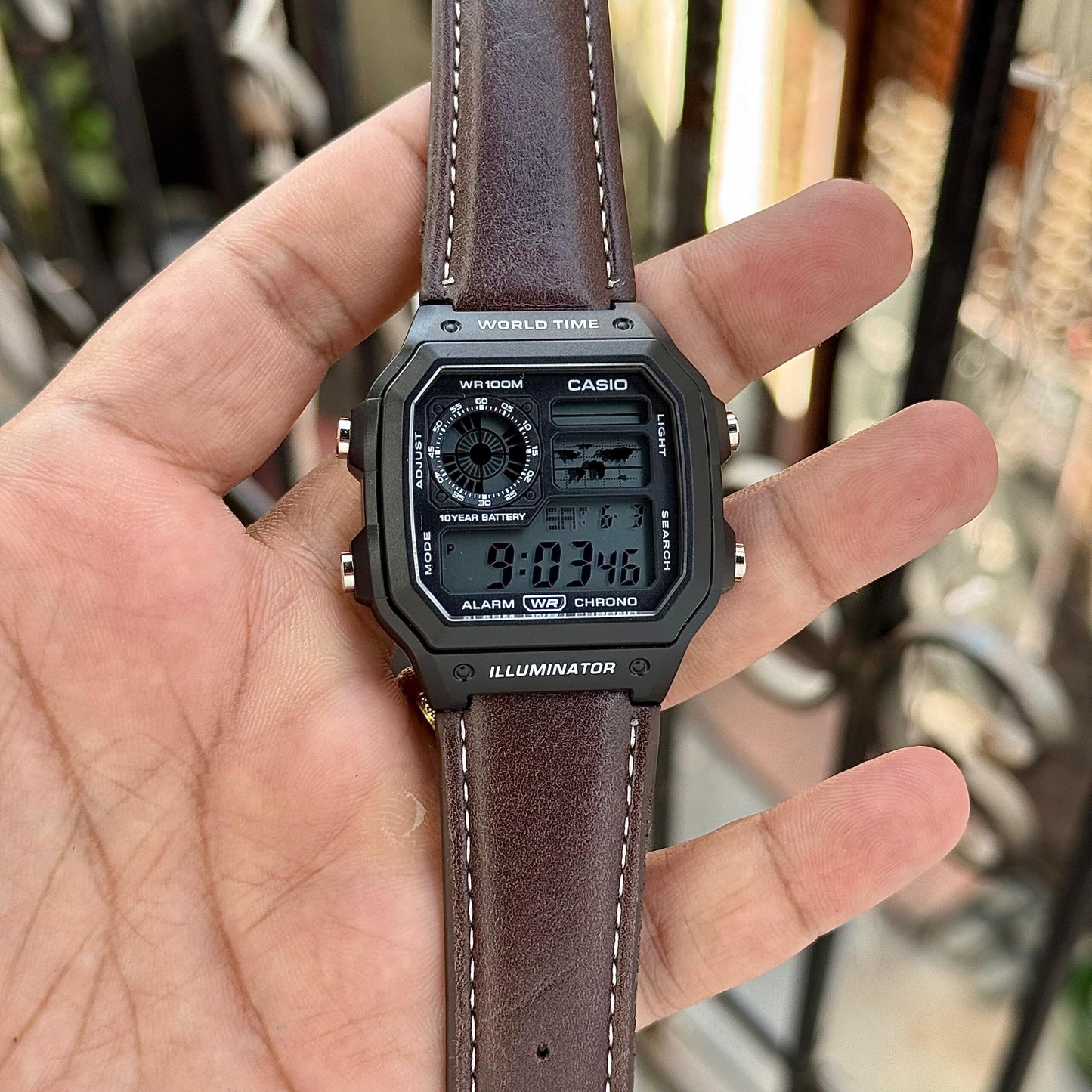 Casio Youth AE-1200WHL Black Vintage