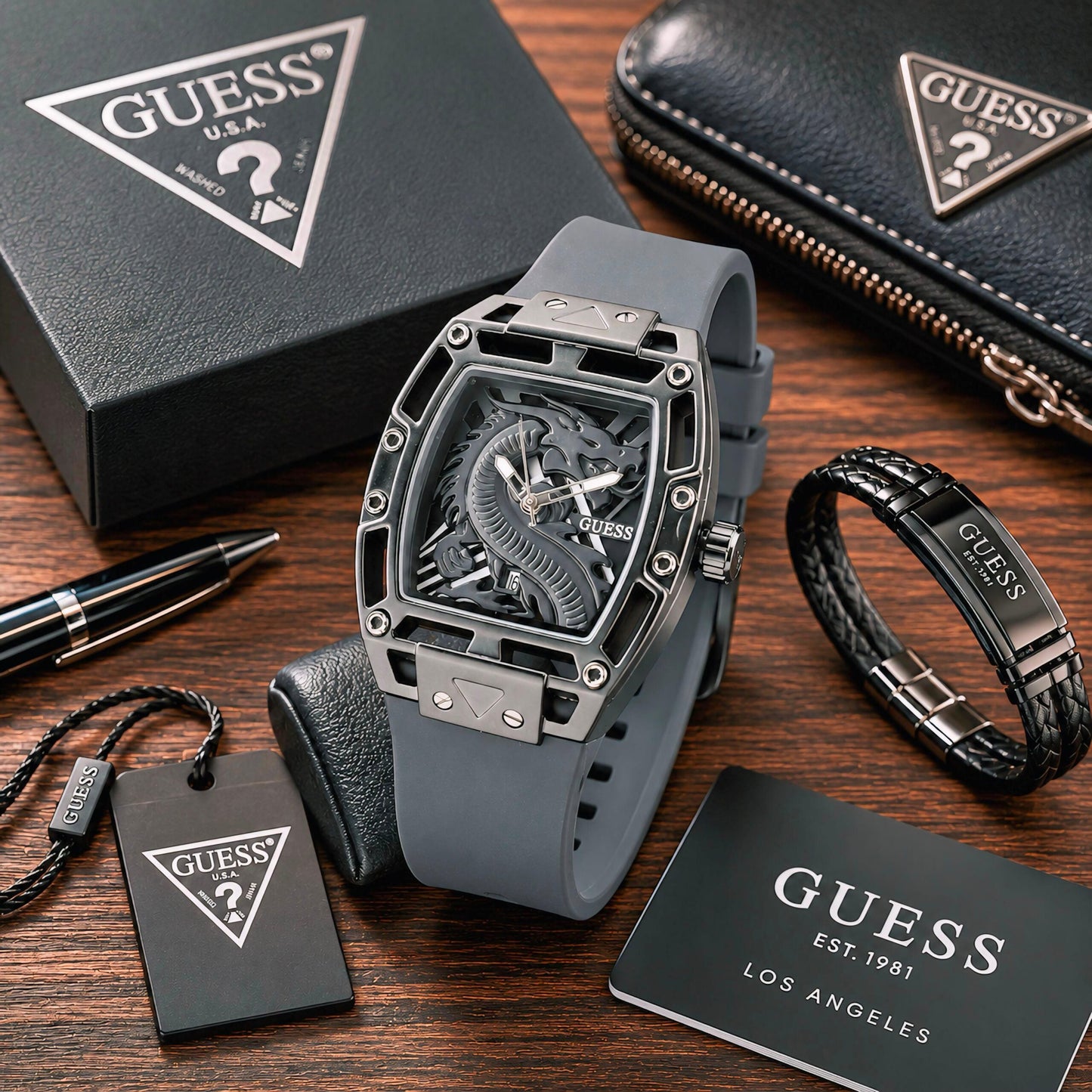 Guess Dragon Pattern Series