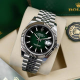 Rolex Perpetual Date Just Green Jubilee