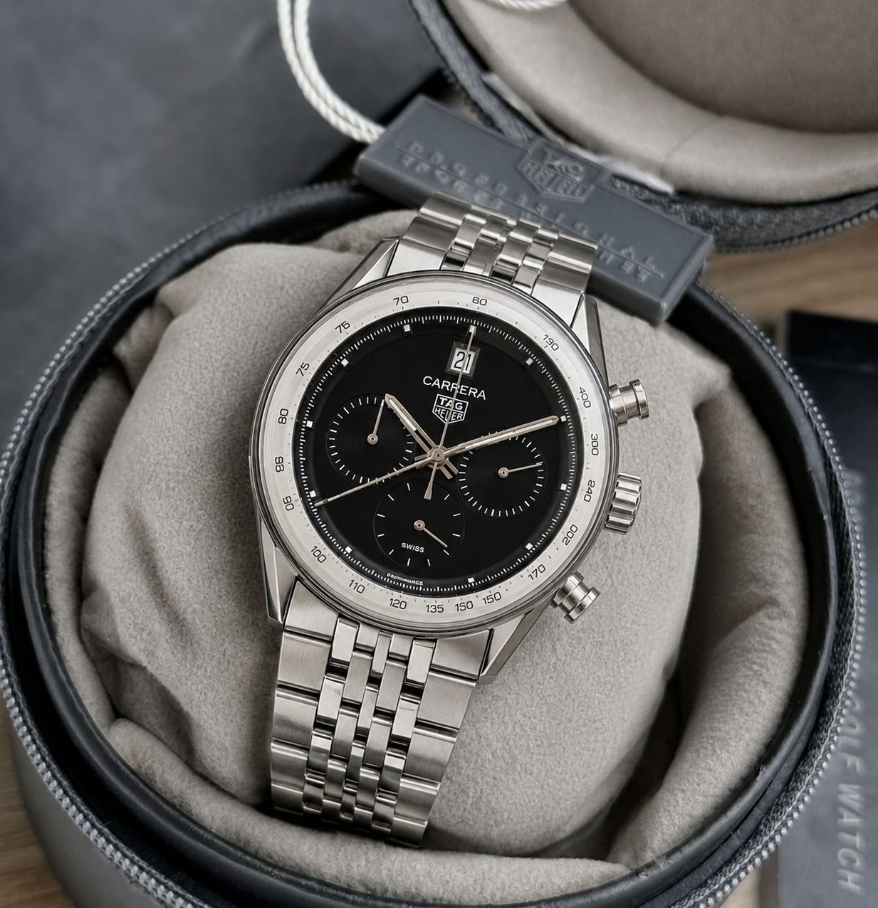 Tag Heuer Black Dial