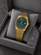 Movado Slim Edge Golden Green Edition
