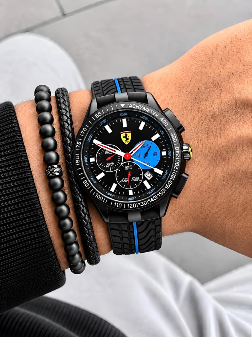 Scuderia Ferrari Race Black Blue Edition