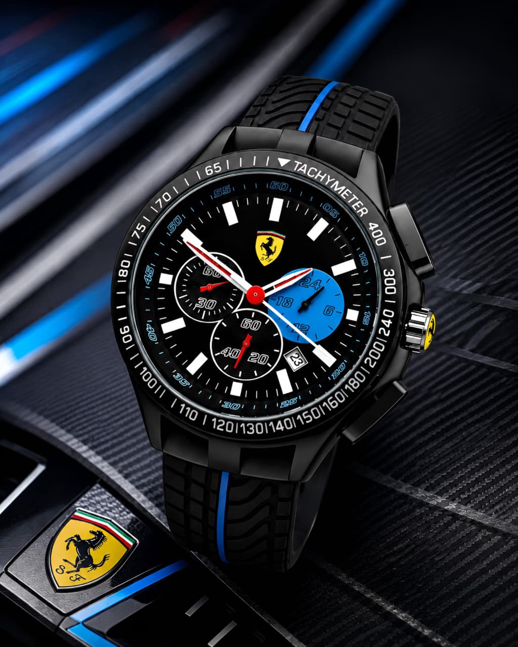 Scuderia Ferrari Race Black Blue Edition