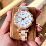 Michael Kors Sofie Rose Gold Pink Edition