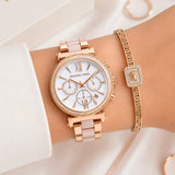 Michael Kors Sofie Rose Gold Pink Edition