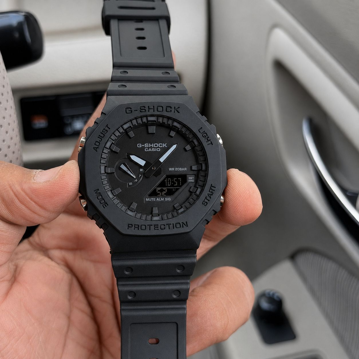 G Shock Casio GA-2100 Black Edition