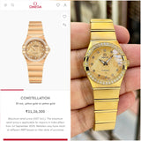 Omega Constellation Gold Diamond Edition