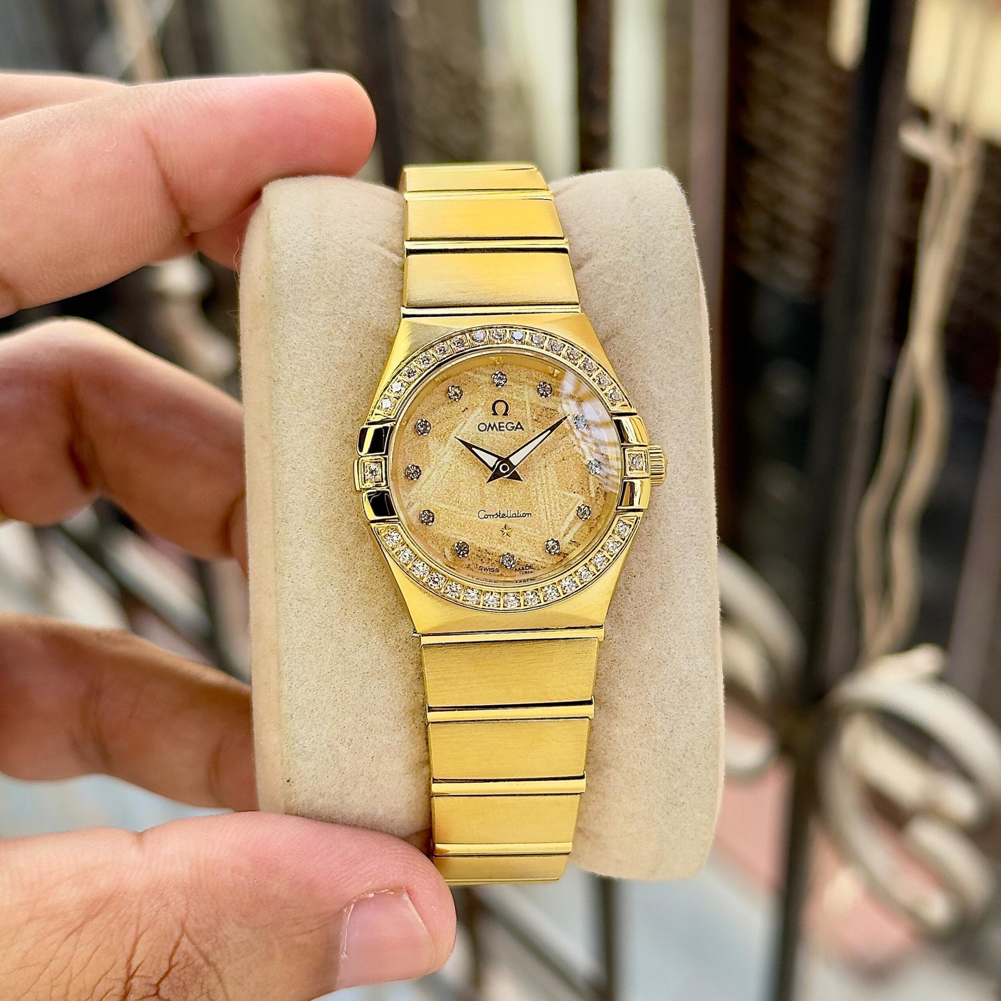 Omega Constellation Gold Diamond Edition