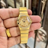 Omega Constellation Gold Diamond Edition
