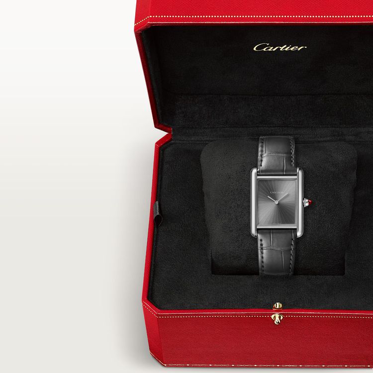 Cartier Tank Louis Grey Platinum Edition