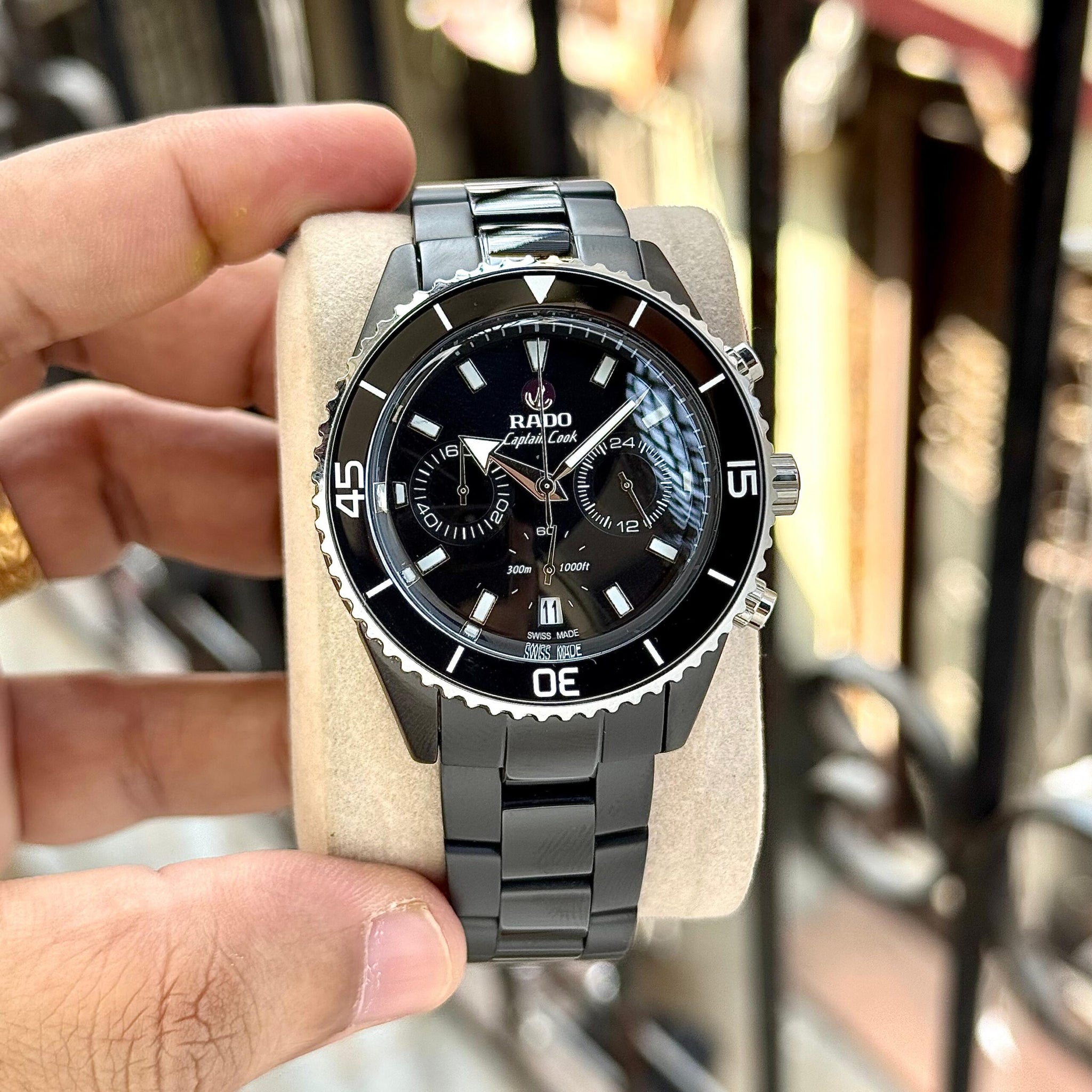 Rado Captain Cook High-Tech Ceramic Chronograph