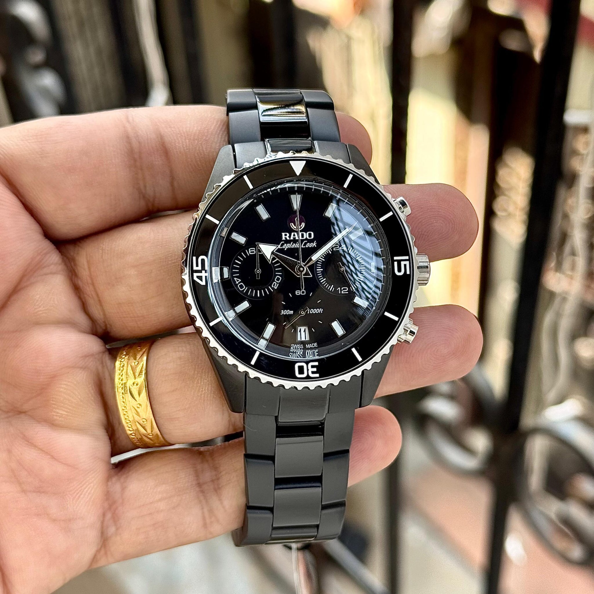 Rado Captain Cook High-Tech Ceramic Chronograph