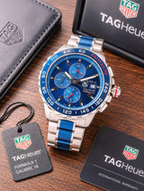 Tag Heuer Blue Silver Racing Edition