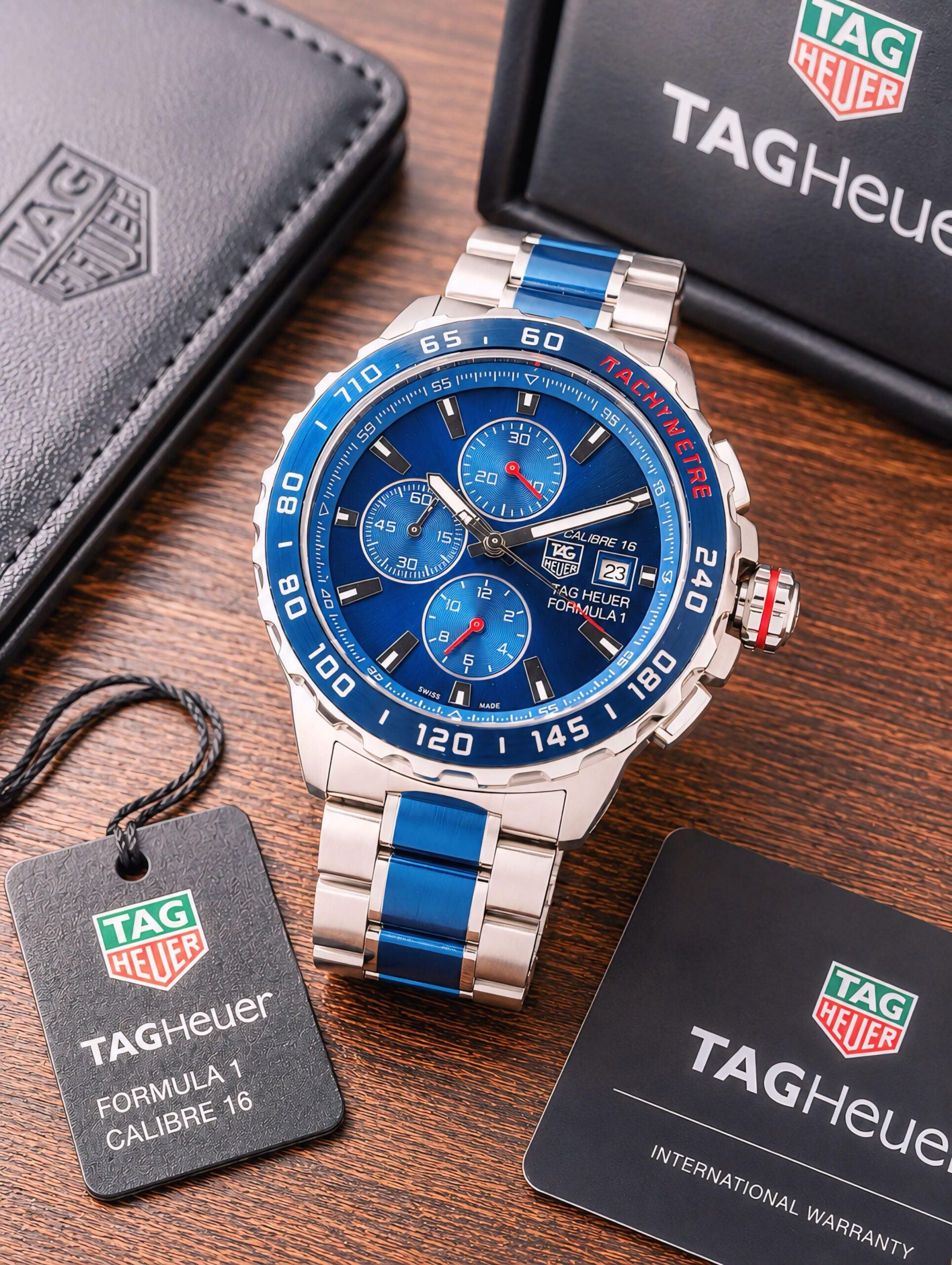 Tag Heuer Blue Silver Racing Edition