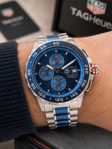 Tag Heuer Blue Silver Racing Edition