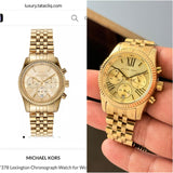 Michael Kors Gold Chronograph