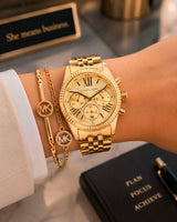 Michael Kors Gold Chronograph