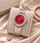 Bvlgari Rose Gold Red Pearl Edition