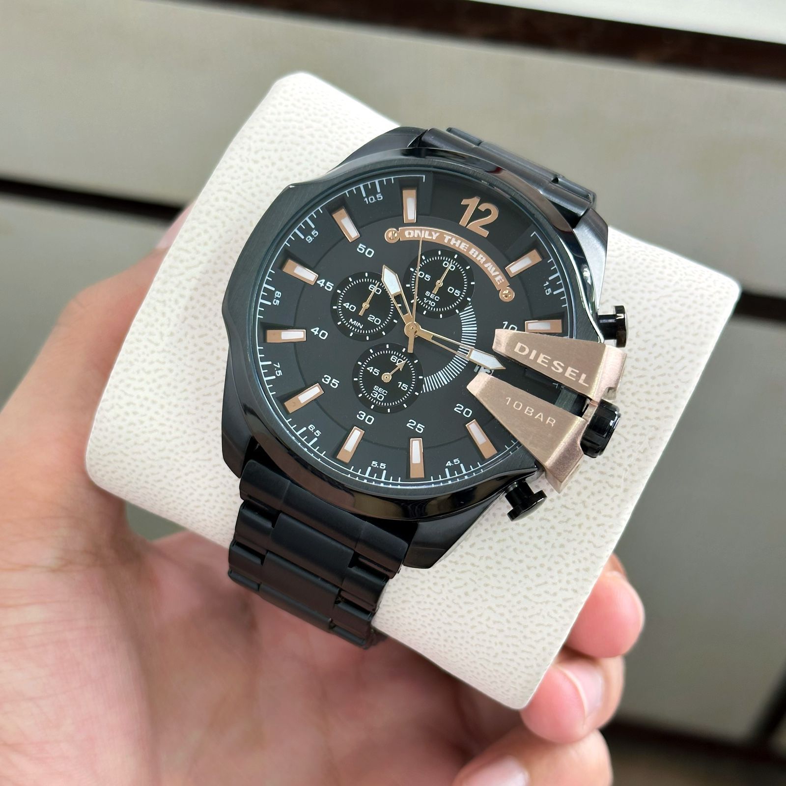 Diesel Mega Chief Rose Gold Chronograph