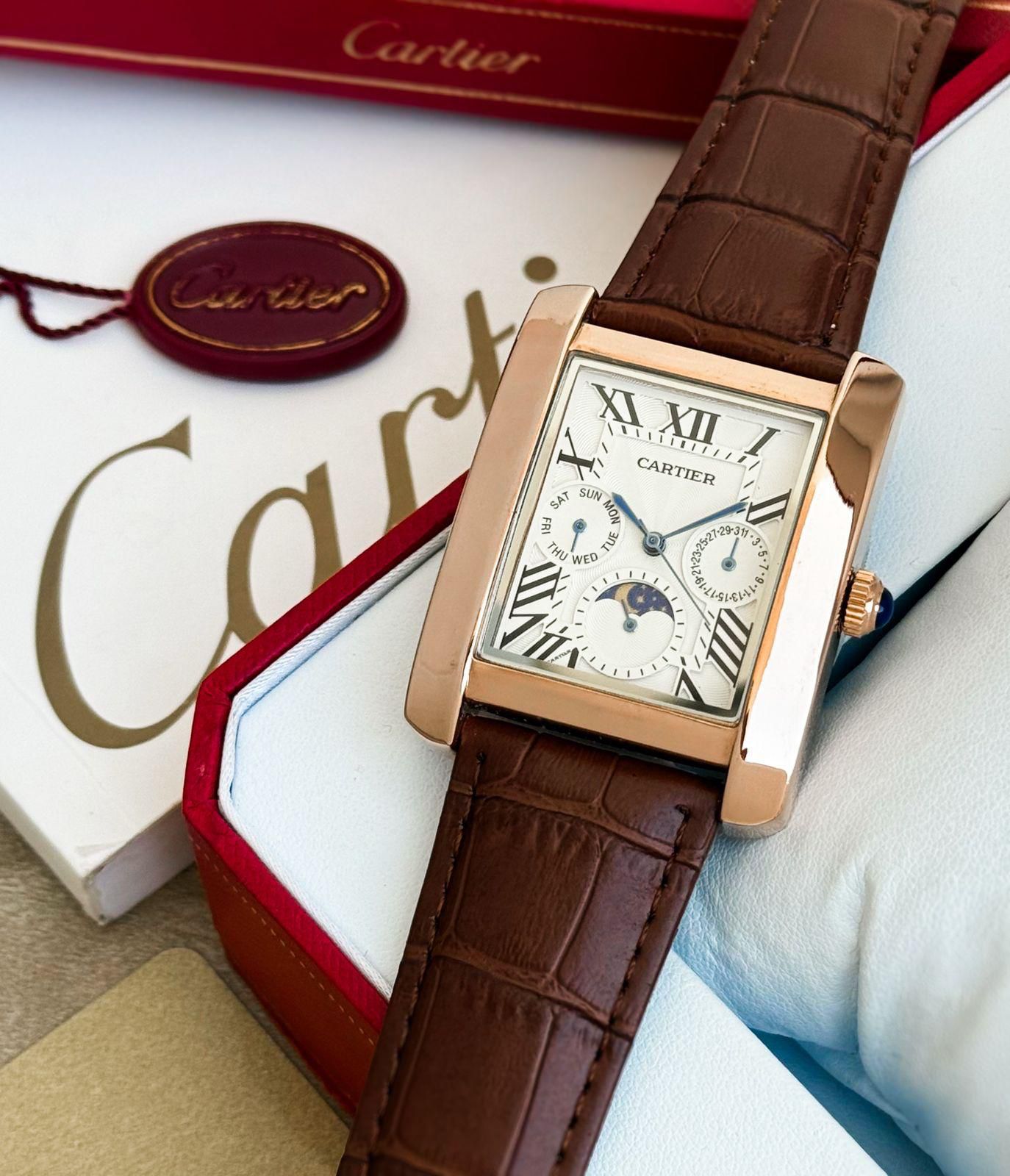 Cartier Diastar Square White Dial