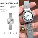 Guess Tapestry Silver Dial