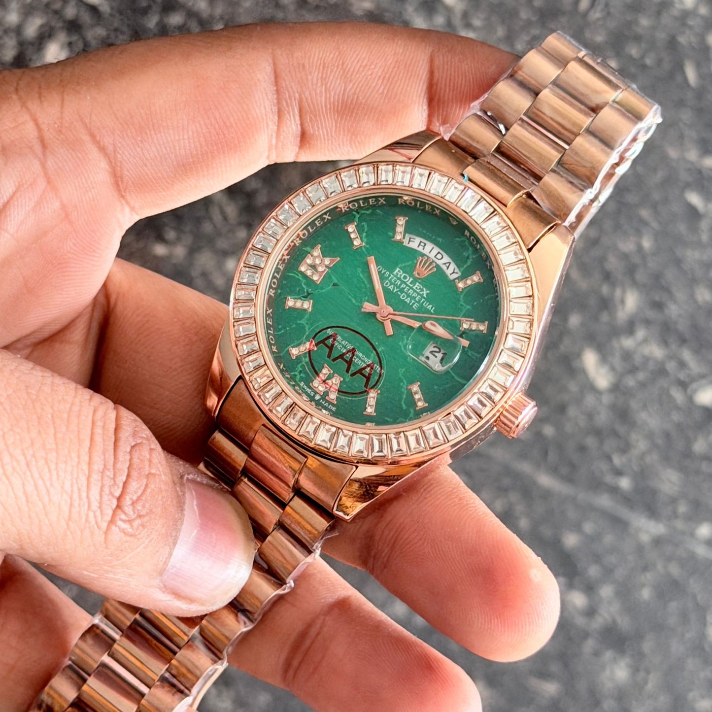Rolex Day-Date Platinum Diamond