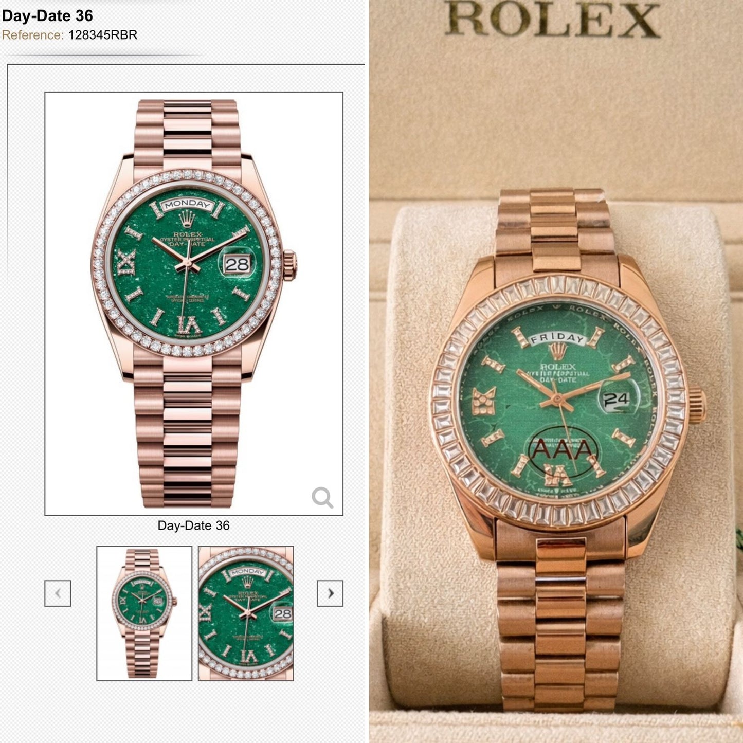 Rolex Day-Date Platinum Diamond