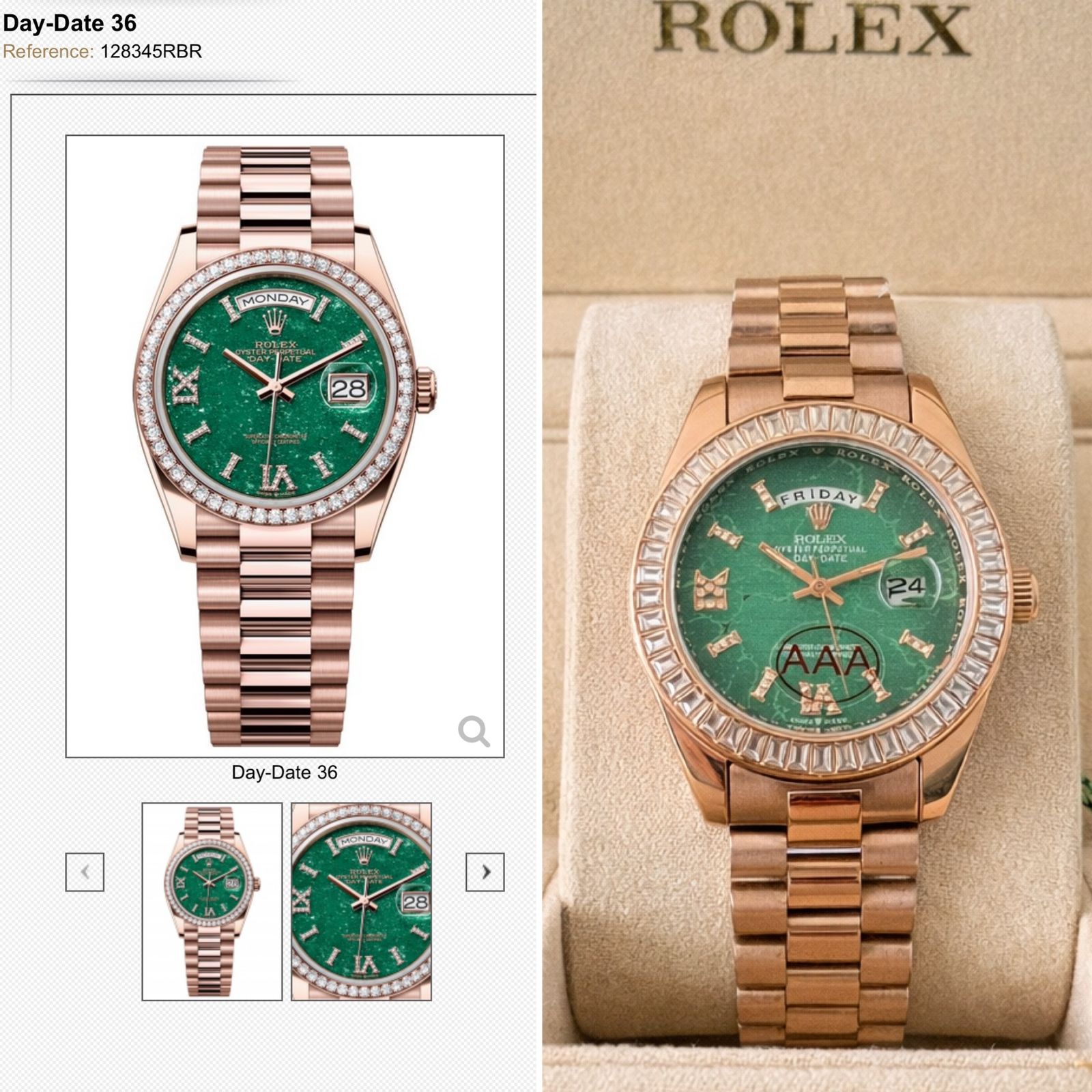 Rolex Day-Date Platinum Diamond