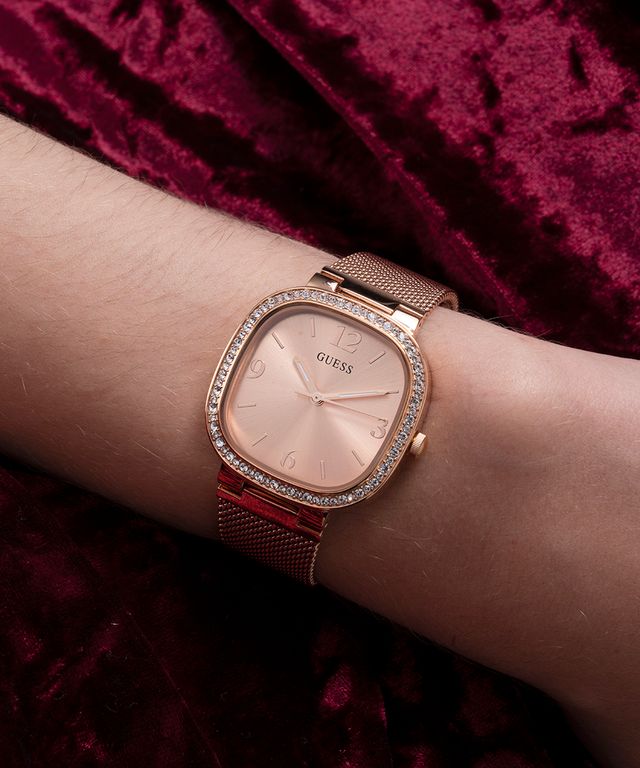 Guess Tapestry Rose Gold
