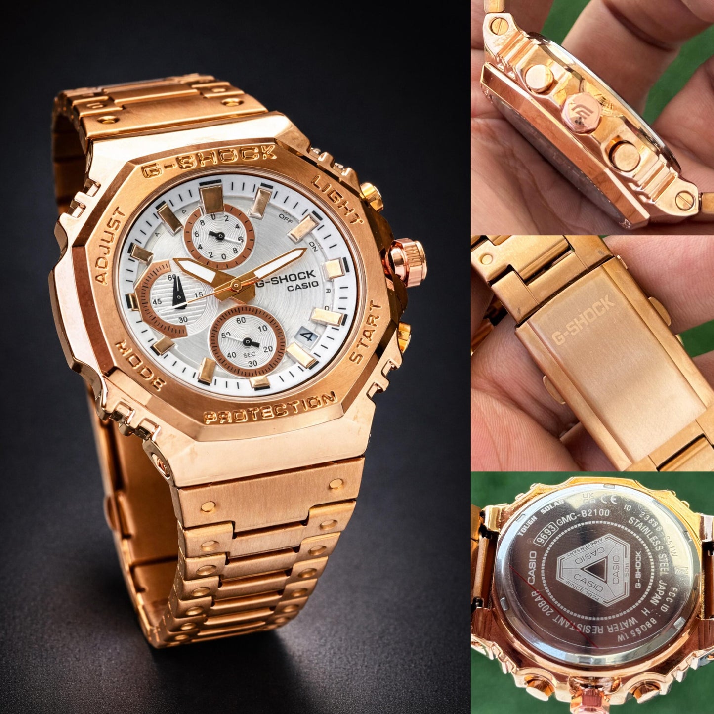 G Shock Casio Ga-2100 Rose Gold