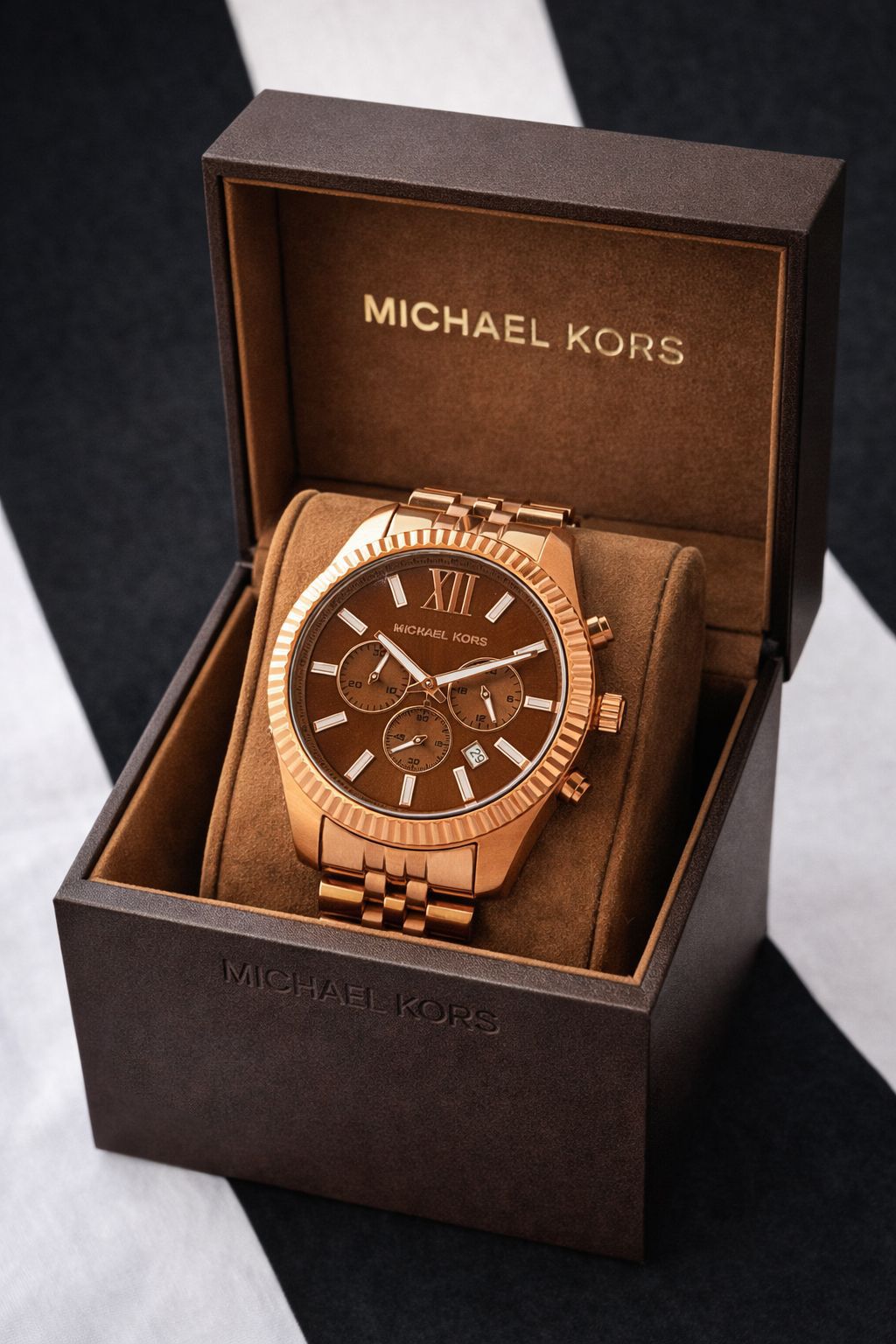 Michael Kors Rose Gold Dynamic Lexington