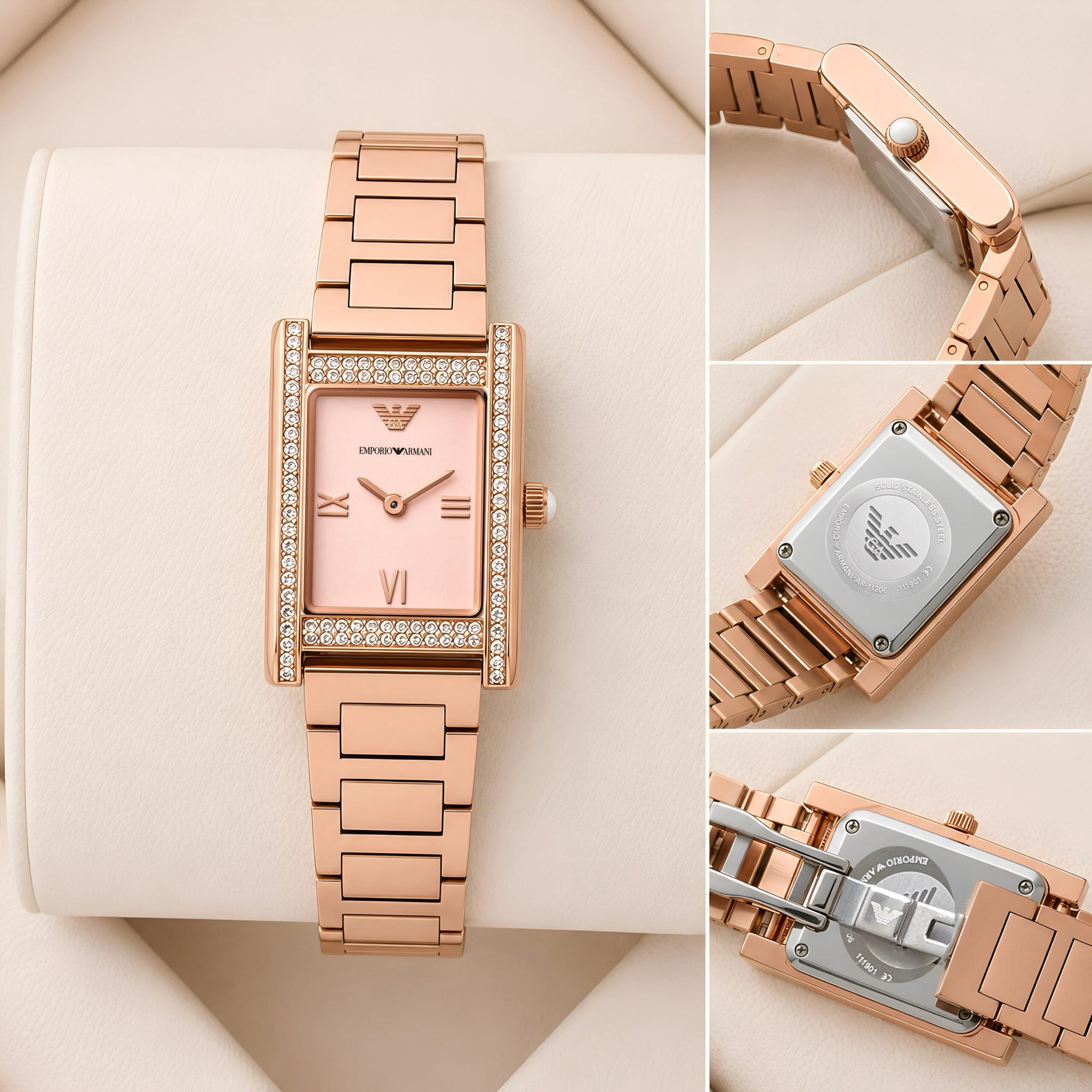 Emporio Armani Genni Rose Gold