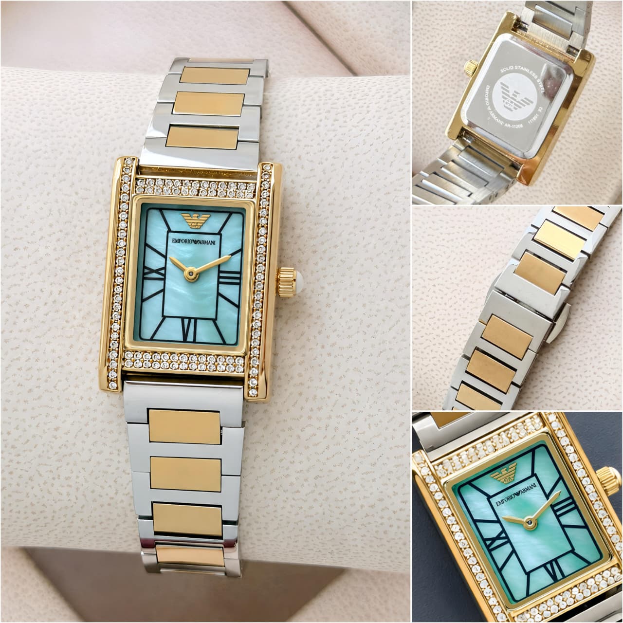 Emporio Armani Genni Rectangular Dial