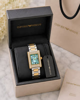 Emporio Armani Genni Rectangular Dial