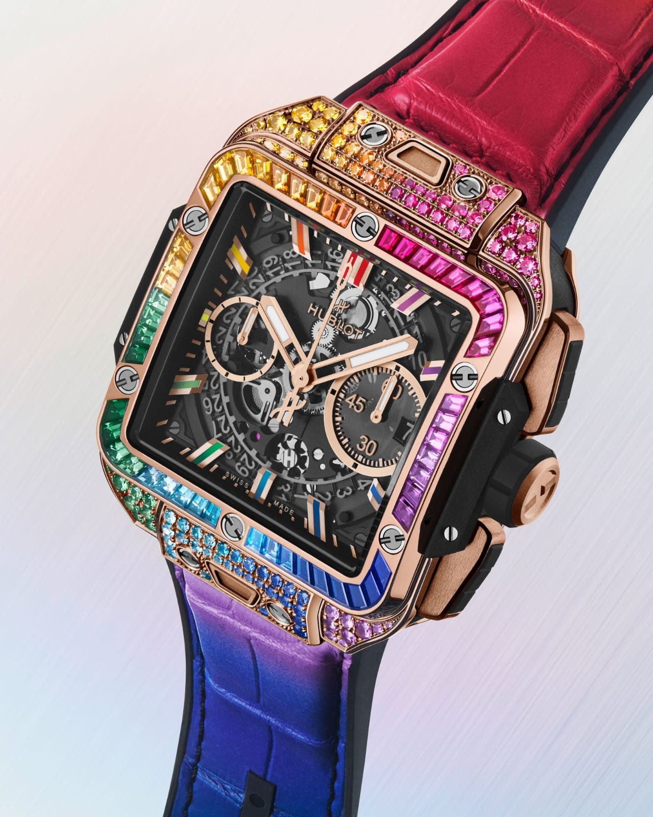 Hublot Square Bang Unico Rainbow