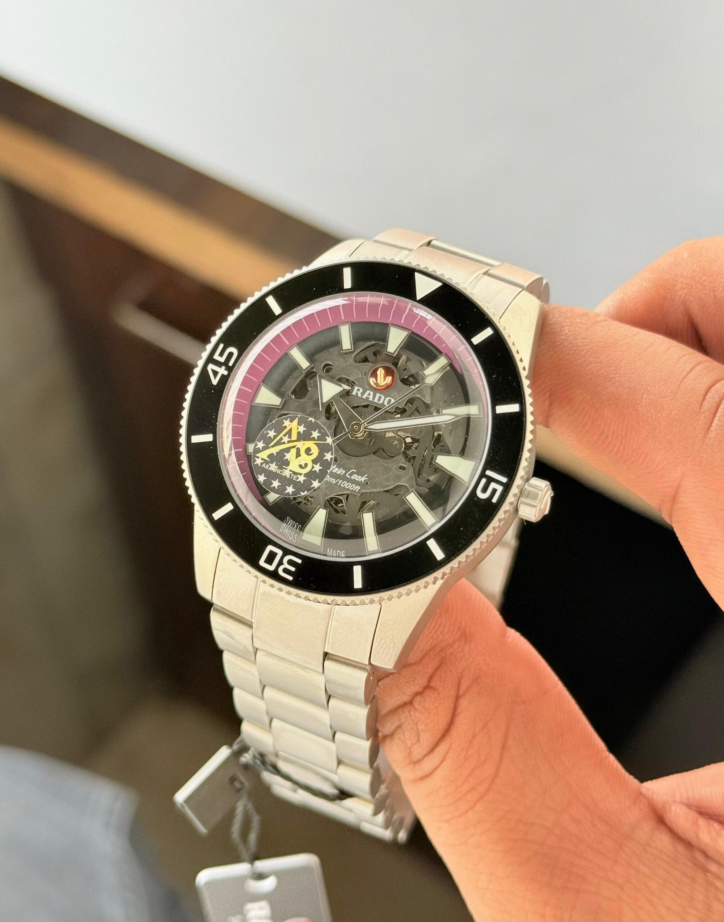 Rado Captain Cook Black Ceramic Automatic