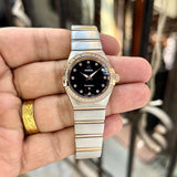 Omega Constellation Sedna Black Gold Diamond Edition