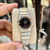 Omega Constellation Sedna Black Gold Diamond Edition