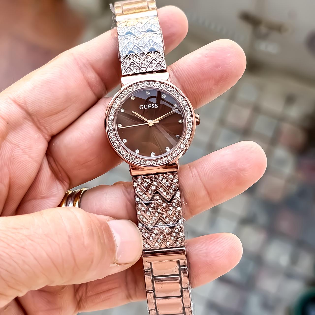 Guess Colourful Analog Dial