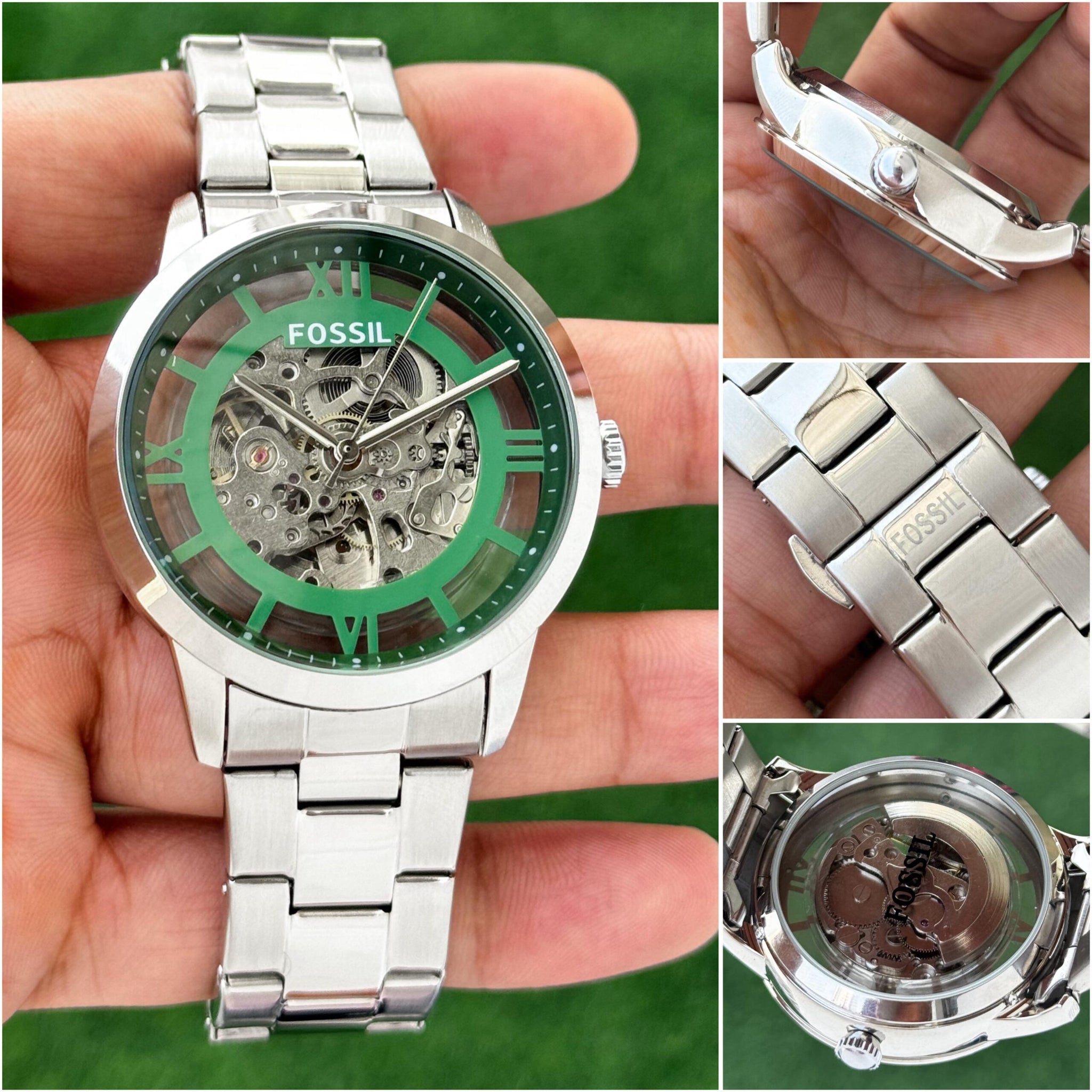 Fossil Skeleton Open Dial