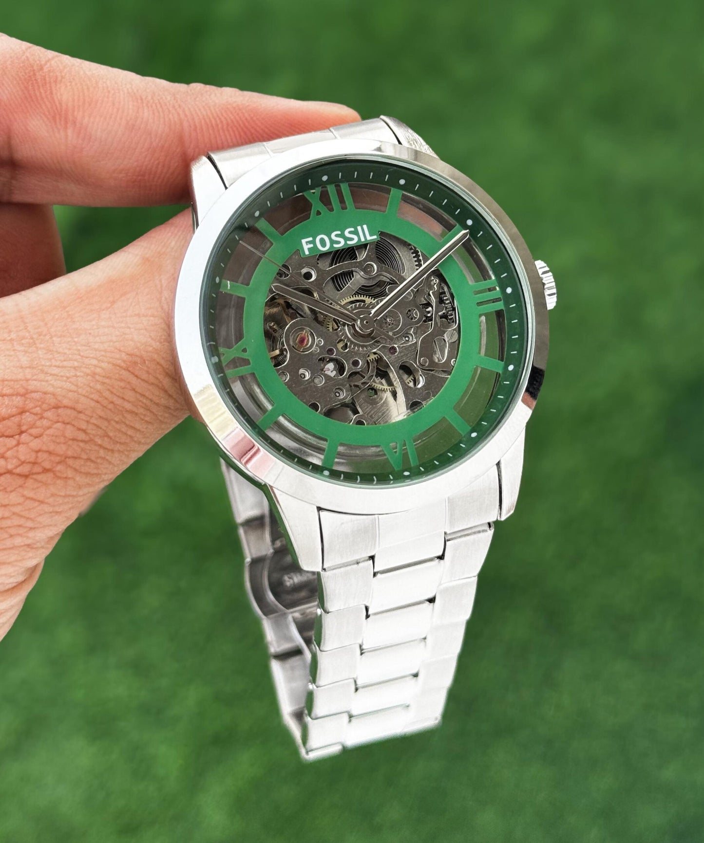 Fossil Skeleton Open Dial