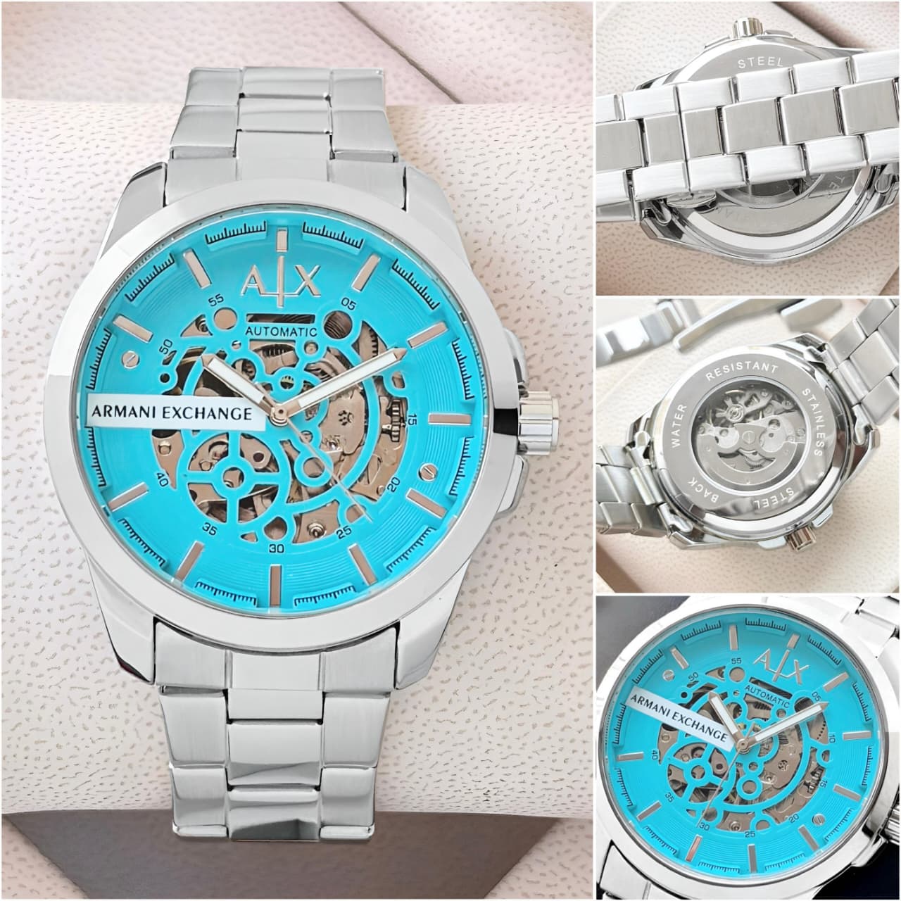Armani Exchange Hampton Blue dial Automatic